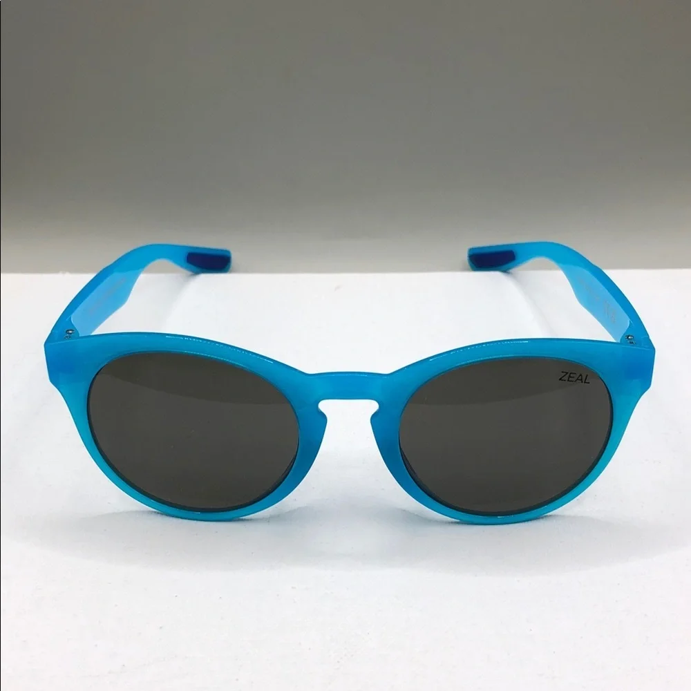 Zeal Optics Paonia Ellume Polarized Sunglasses Cyan Blue Frame  UNISEX Japan